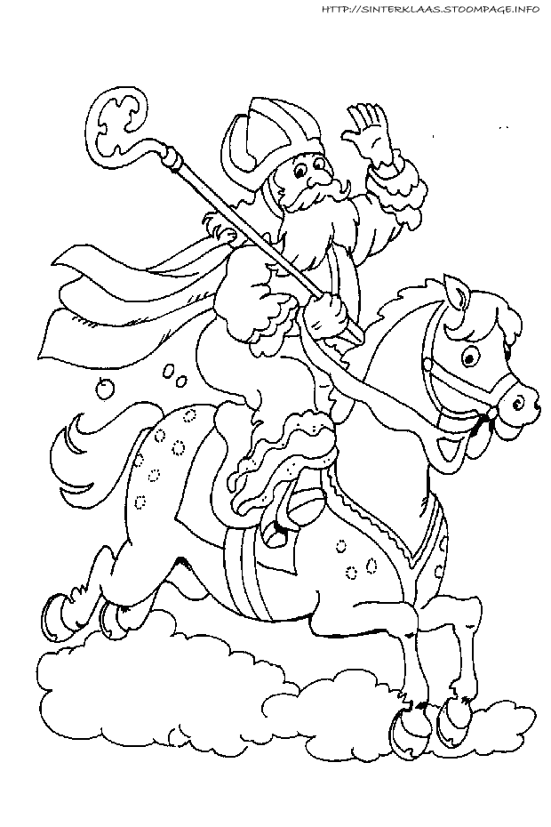 Coloring page: Saint Nicholas Day (Holidays and Special occasions) #59183 - Free Printable Coloring Pages