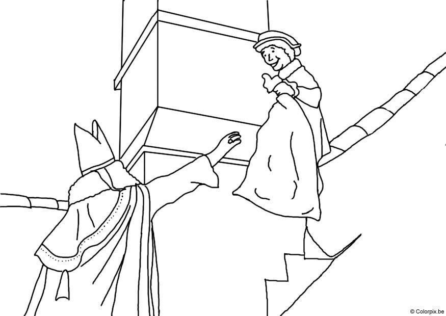 Coloring page: Saint Nicholas Day (Holidays and Special occasions) #59186 - Free Printable Coloring Pages