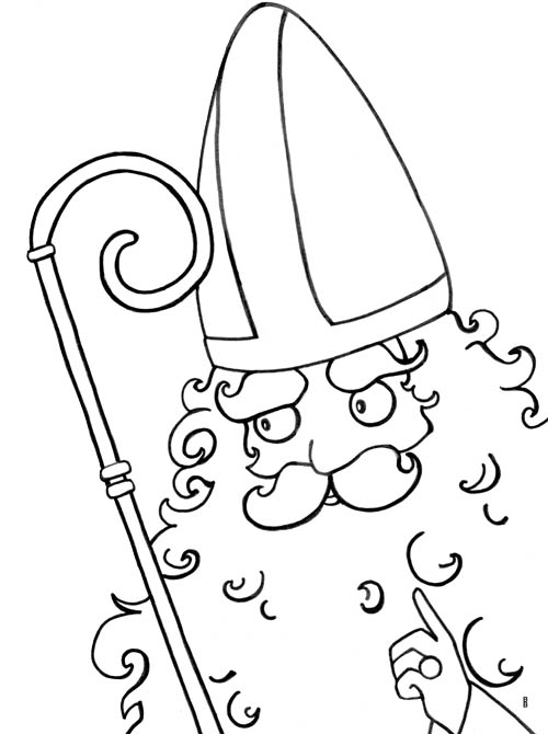 Coloring page: Saint Nicholas Day (Holidays and Special occasions) #59199 - Free Printable Coloring Pages