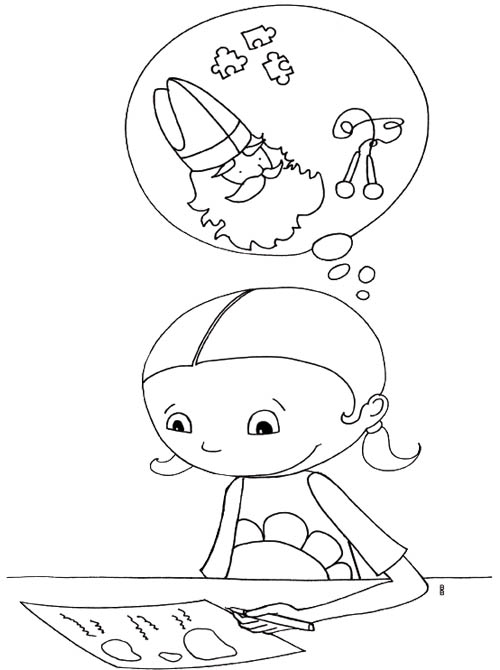 Coloring page: Saint Nicholas Day (Holidays and Special occasions) #59215 - Free Printable Coloring Pages