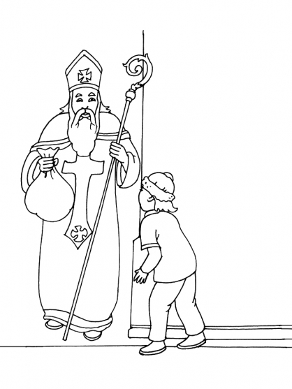Coloring page: Saint Nicholas Day (Holidays and Special occasions) #59218 - Free Printable Coloring Pages