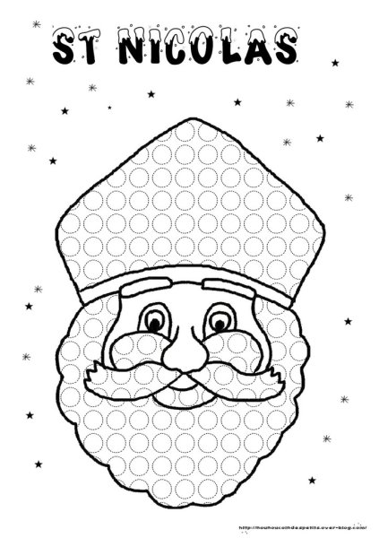 Coloring page: Saint Nicholas Day (Holidays and Special occasions) #59269 - Free Printable Coloring Pages
