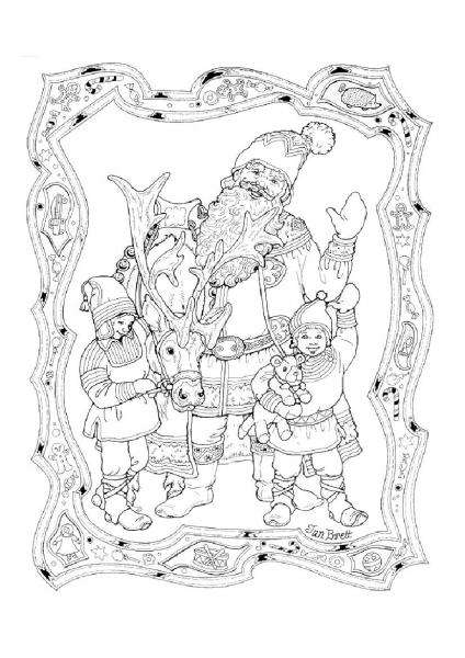 Coloring page: Saint Nicholas Day (Holidays and Special occasions) #59275 - Free Printable Coloring Pages