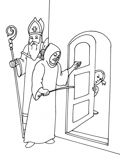 Coloring page: Saint Nicholas Day (Holidays and Special occasions) #59289 - Free Printable Coloring Pages