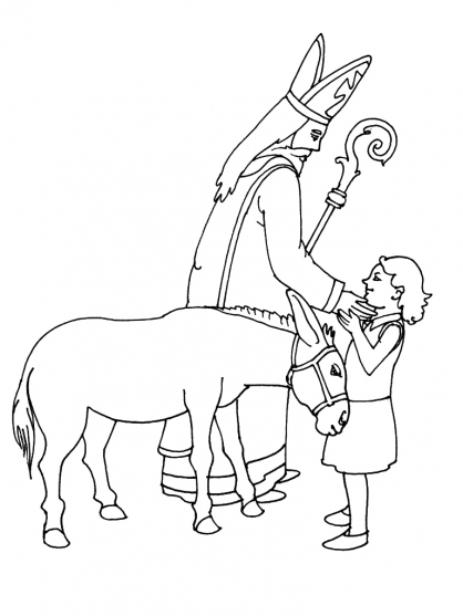 Coloring page: Saint Nicholas Day (Holidays and Special occasions) #59296 - Free Printable Coloring Pages