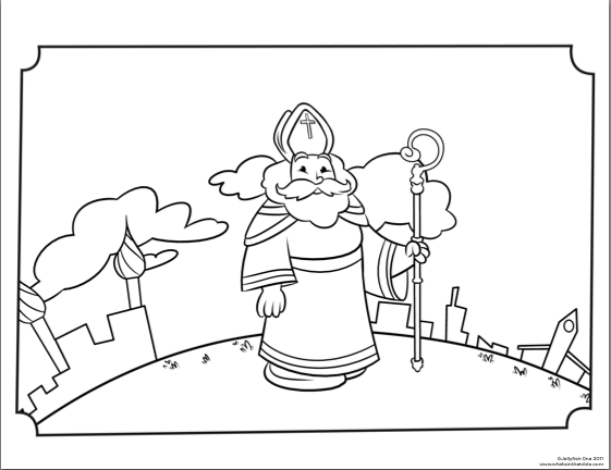 Coloring page: Saint Nicholas Day (Holidays and Special occasions) #59302 - Free Printable Coloring Pages