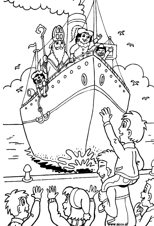 Coloring page: Saint Nicholas Day (Holidays and Special occasions) #59329 - Free Printable Coloring Pages