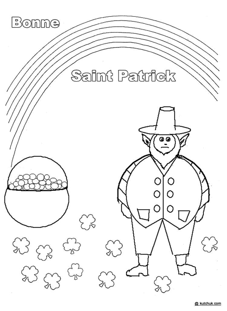 Coloring page: Saint Patrick Day (Holidays and Special occasions) #57963 - Free Printable Coloring Pages