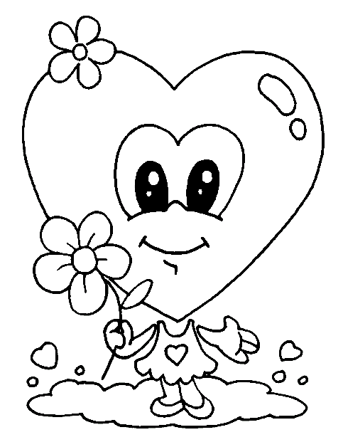 Coloring page: Valentine's Day (Holidays and Special occasions) #53975 - Free Printable Coloring Pages