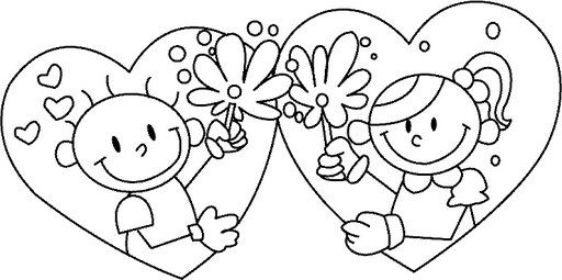 Coloring page: Valentine's Day (Holidays and Special occasions) #53979 - Free Printable Coloring Pages