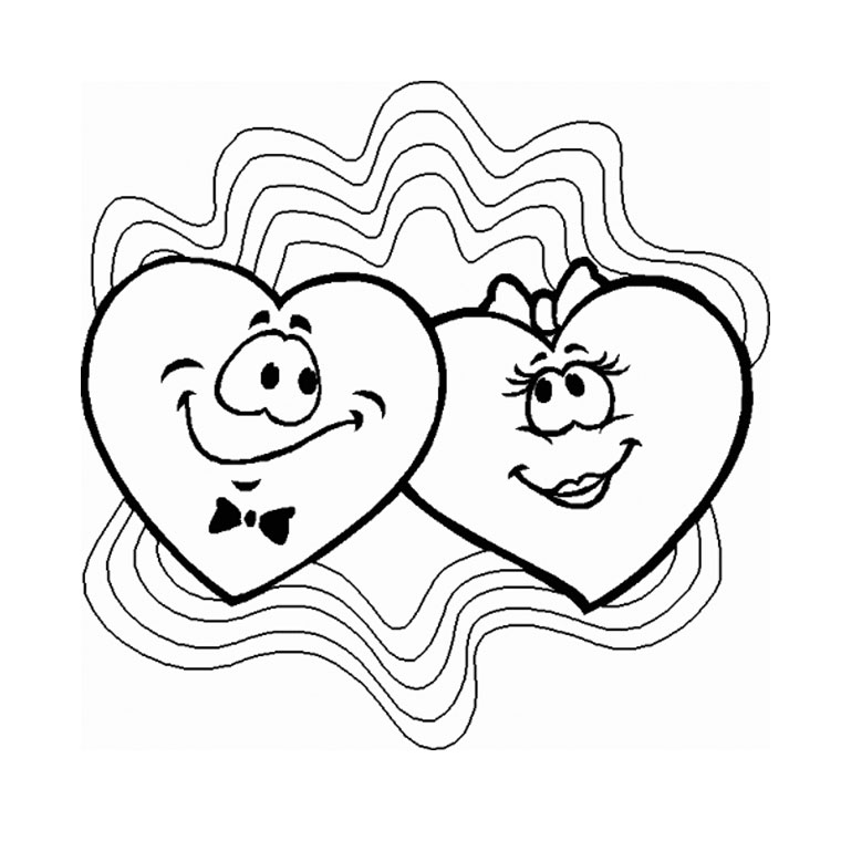 Coloring page: Valentine's Day (Holidays and Special occasions) #53982 - Free Printable Coloring Pages