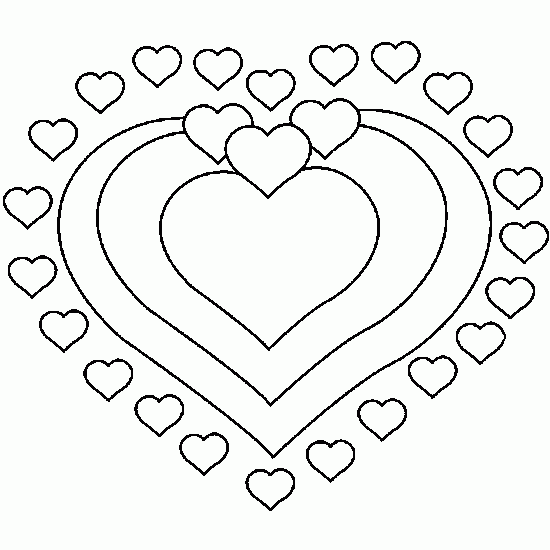 Coloring page: Valentine's Day (Holidays and Special occasions) #53994 - Free Printable Coloring Pages