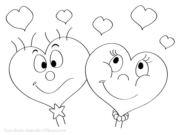 Coloring page: Valentine's Day (Holidays and Special occasions) #54012 - Free Printable Coloring Pages
