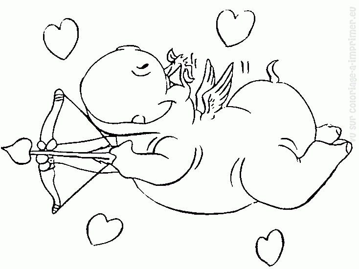 Coloring page: Valentine's Day (Holidays and Special occasions) #54041 - Free Printable Coloring Pages