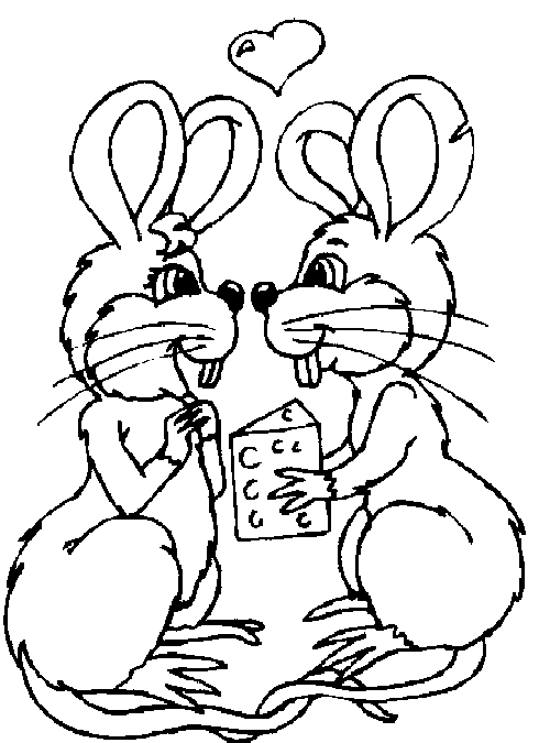 Coloring page: Valentine's Day (Holidays and Special occasions) #54046 - Free Printable Coloring Pages