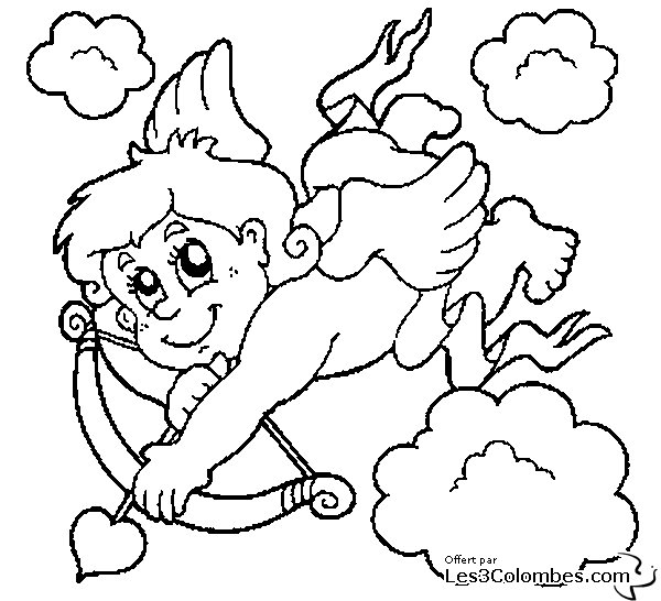 Coloring page: Valentine's Day (Holidays and Special occasions) #54089 - Free Printable Coloring Pages