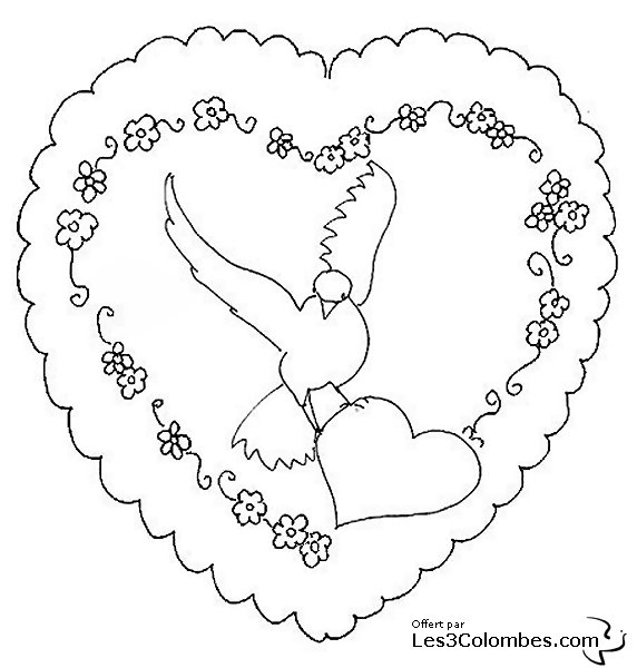 Coloring page: Valentine's Day (Holidays and Special occasions) #54115 - Free Printable Coloring Pages