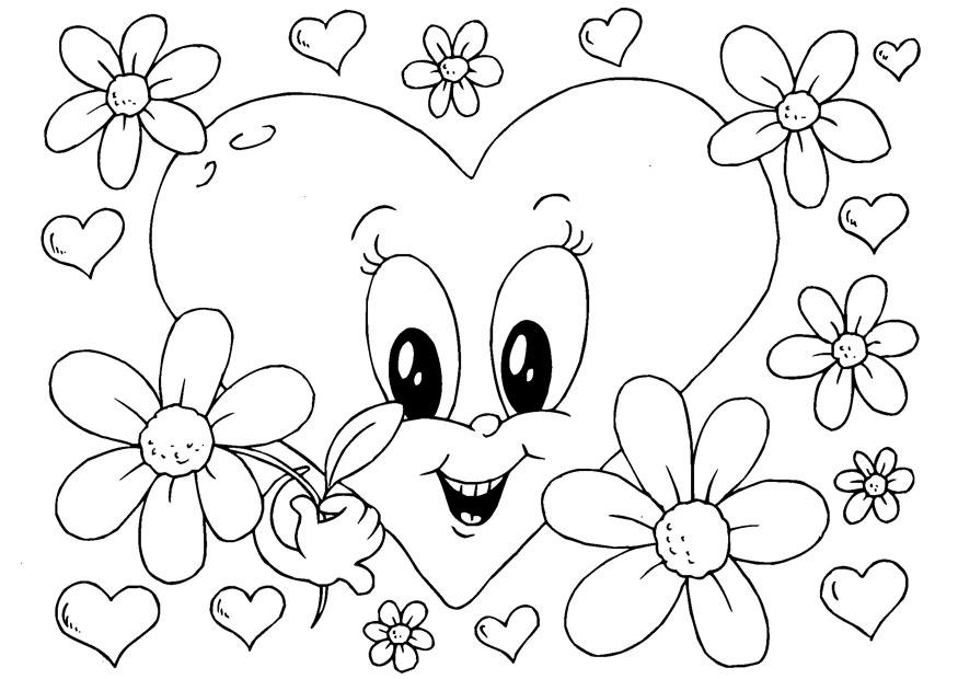 Coloring page: Valentine's Day (Holidays and Special occasions) #54128 - Free Printable Coloring Pages
