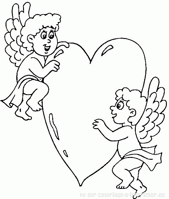 Coloring page: Valentine's Day (Holidays and Special occasions) #54141 - Free Printable Coloring Pages