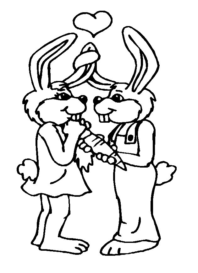 Coloring page: Valentine's Day (Holidays and Special occasions) #54146 - Free Printable Coloring Pages