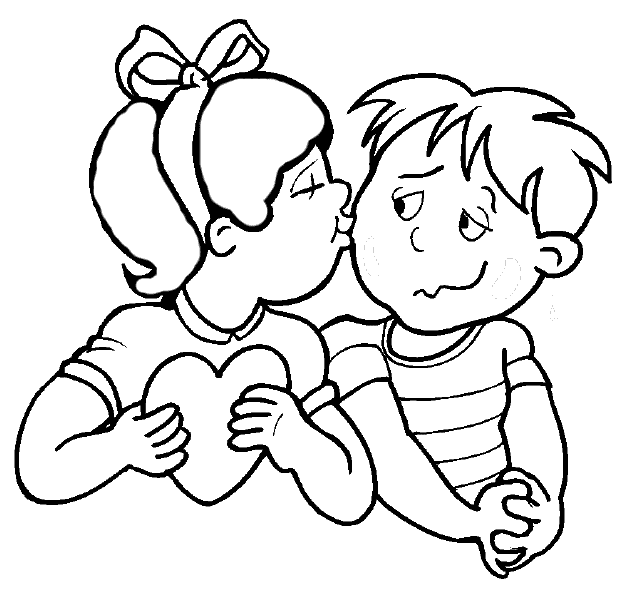 Coloring page: Valentine's Day (Holidays and Special occasions) #54151 - Free Printable Coloring Pages