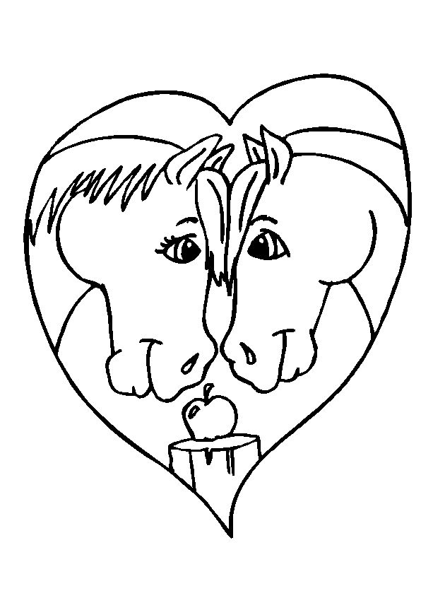 Coloring page: Valentine's Day (Holidays and Special occasions) #54154 - Free Printable Coloring Pages