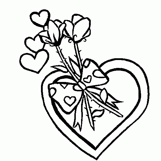 Coloring page: Valentine's Day (Holidays and Special occasions) #54155 - Free Printable Coloring Pages
