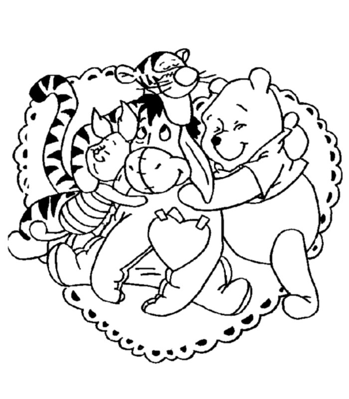 Coloring page: Valentine's Day (Holidays and Special occasions) #54172 - Free Printable Coloring Pages
