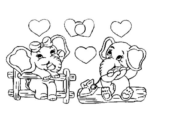 Coloring page: Valentine's Day (Holidays and Special occasions) #54179 - Free Printable Coloring Pages