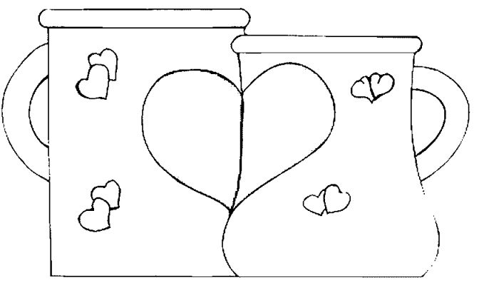Coloring page: Valentine's Day (Holidays and Special occasions) #54183 - Free Printable Coloring Pages