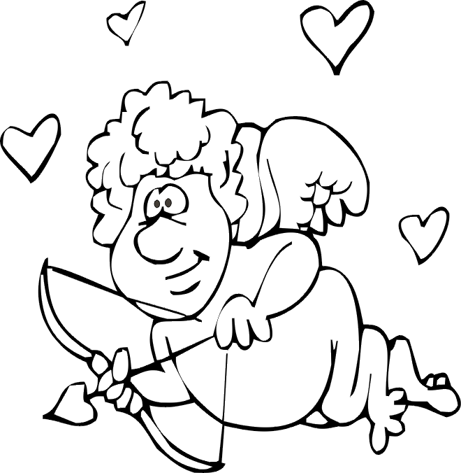 Coloring page: Valentine's Day (Holidays and Special occasions) #54215 - Free Printable Coloring Pages