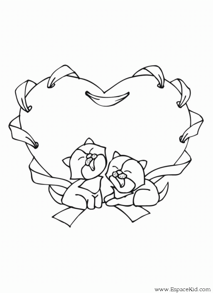 Coloring page: Valentine's Day (Holidays and Special occasions) #54223 - Free Printable Coloring Pages