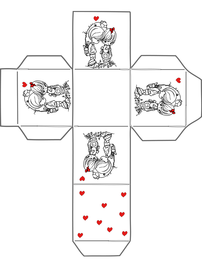 Coloring page: Valentine's Day (Holidays and Special occasions) #54250 - Free Printable Coloring Pages