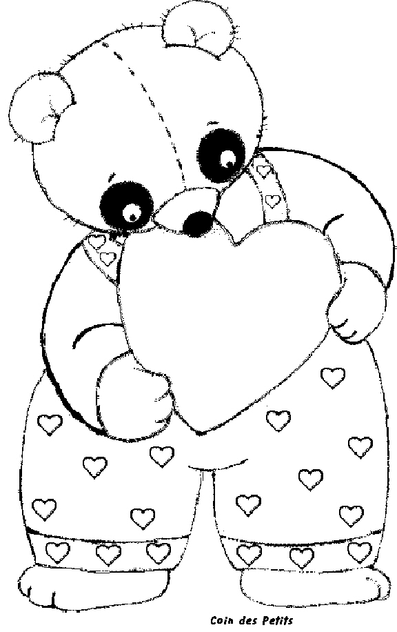 Coloring page: Valentine's Day (Holidays and Special occasions) #54343 - Free Printable Coloring Pages