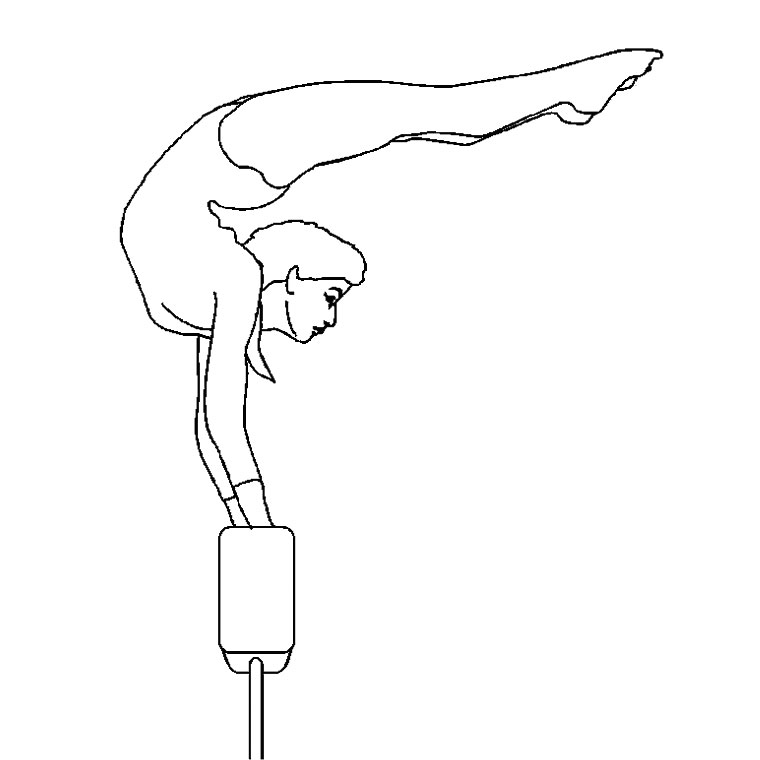 Coloring page: Acrobat (Jobs) #87271 - Free Printable Coloring Pages