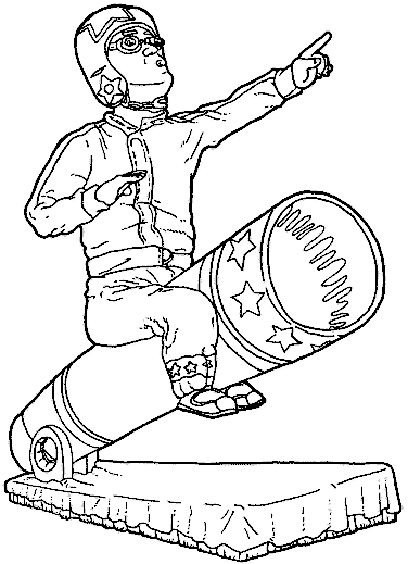 Coloring page: Acrobat (Jobs) #87281 - Free Printable Coloring Pages