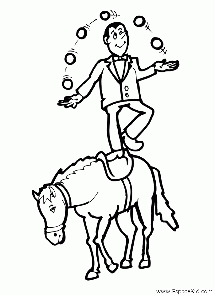 Coloring page: Acrobat (Jobs) #87289 - Free Printable Coloring Pages