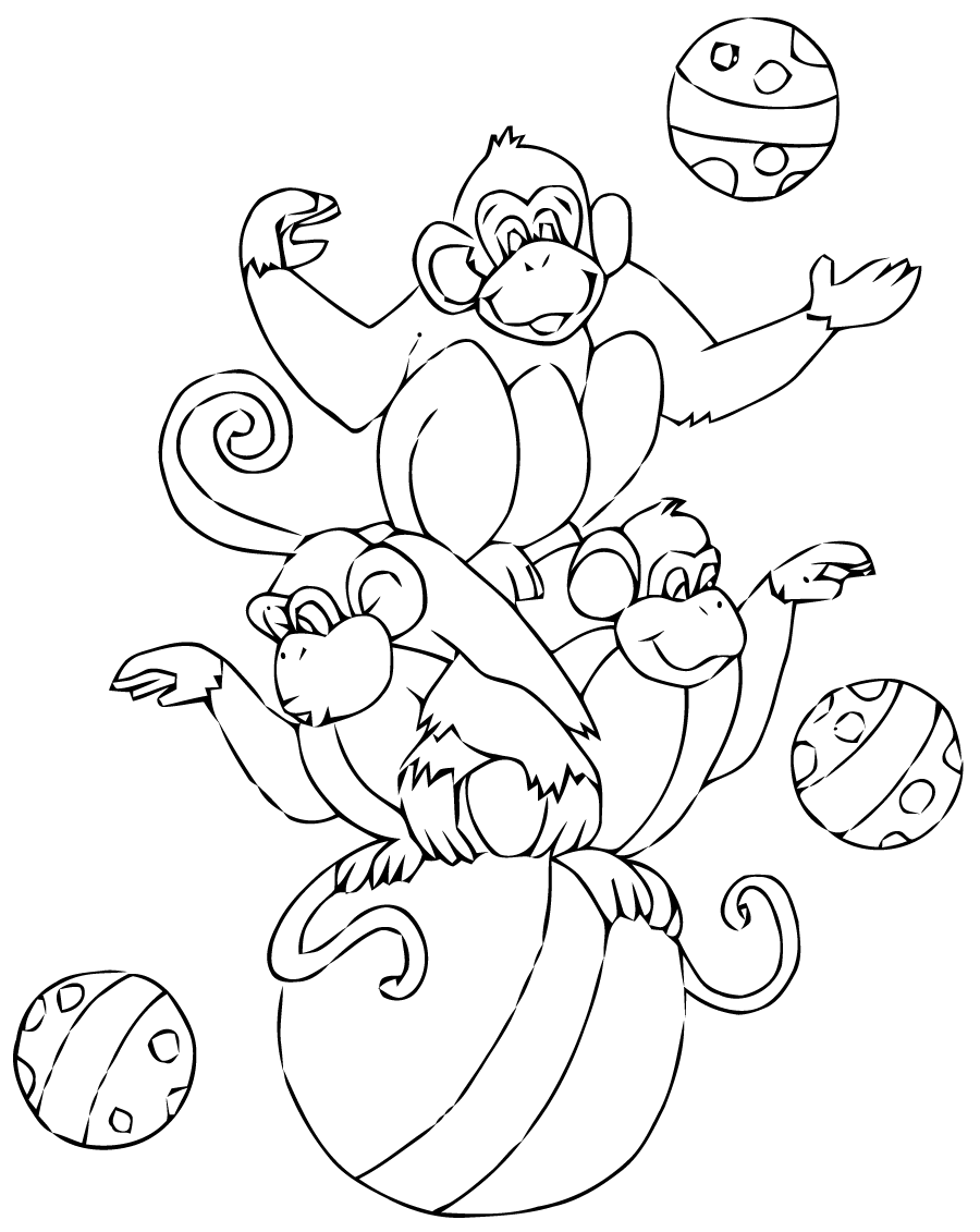 Coloring page: Acrobat (Jobs) #87315 - Free Printable Coloring Pages