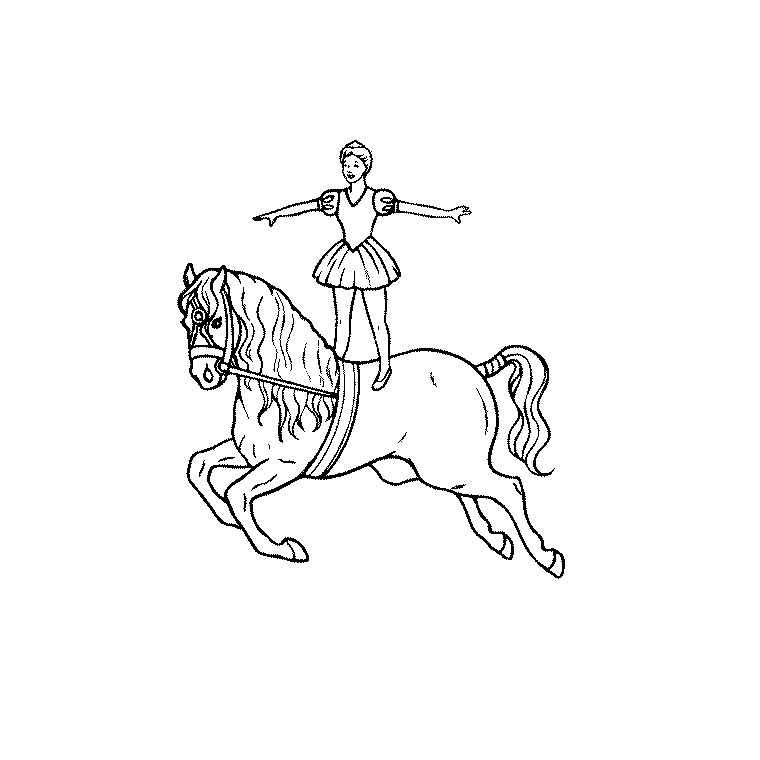 Coloring page: Acrobat (Jobs) #87322 - Free Printable Coloring Pages