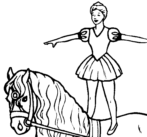 Coloring page: Acrobat (Jobs) #87478 - Free Printable Coloring Pages