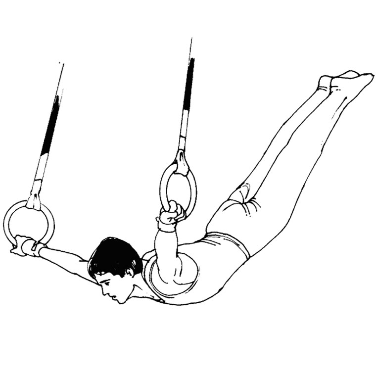 Coloring page: Acrobat (Jobs) #87515 - Free Printable Coloring Pages