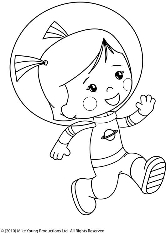 Coloring page: Astronaut (Jobs) #87593 - Free Printable Coloring Pages