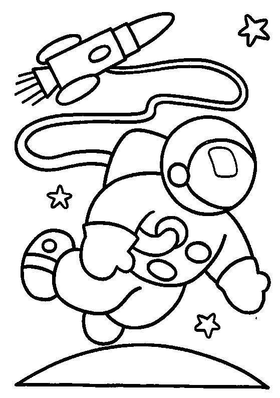 Coloring page: Astronaut (Jobs) #87597 - Free Printable Coloring Pages