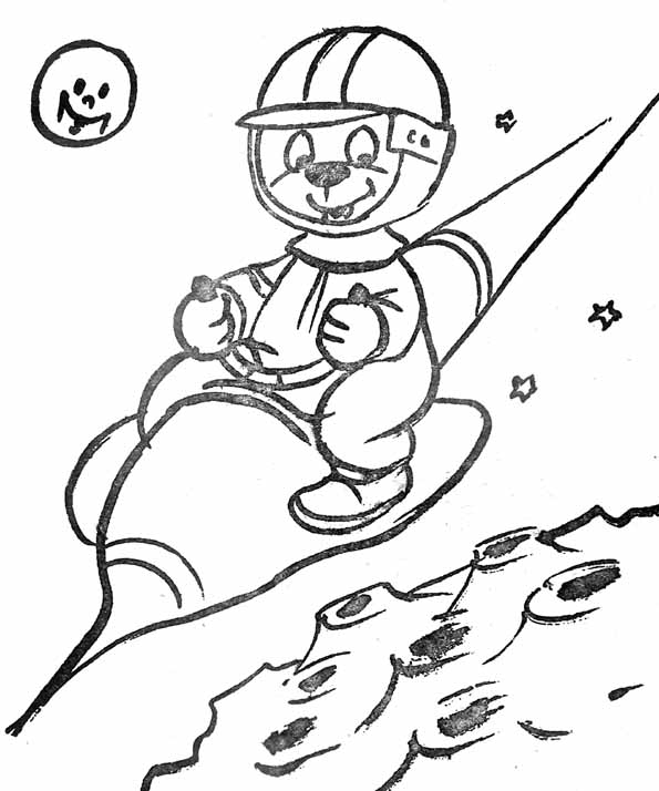 Coloring page: Astronaut (Jobs) #87605 - Free Printable Coloring Pages