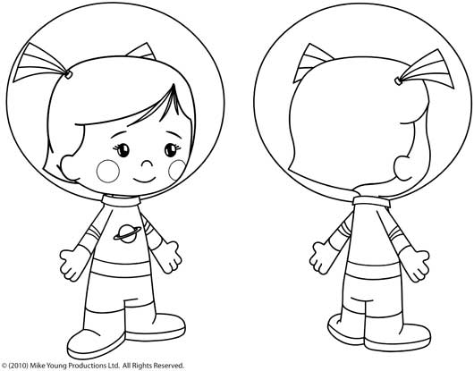 Coloring page: Astronaut (Jobs) #87627 - Free Printable Coloring Pages
