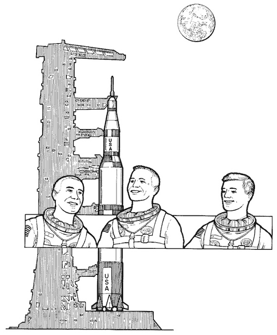Coloring page: Astronaut (Jobs) #87640 - Free Printable Coloring Pages