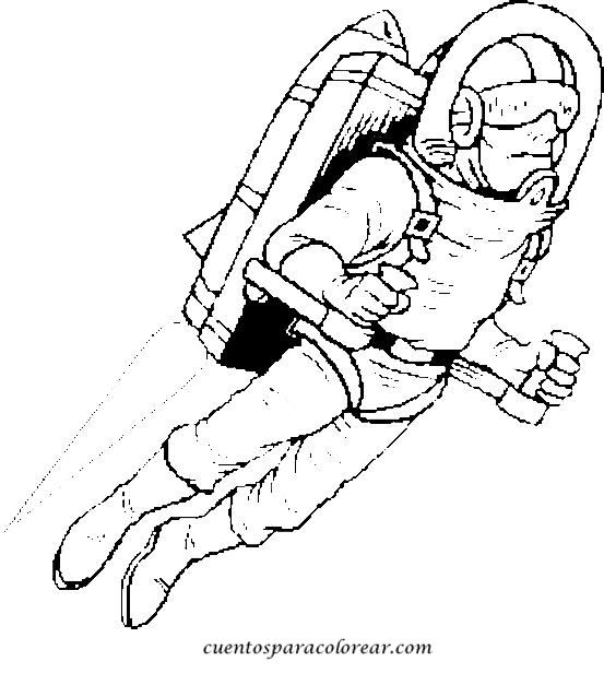 Coloring page: Astronaut (Jobs) #87646 - Free Printable Coloring Pages