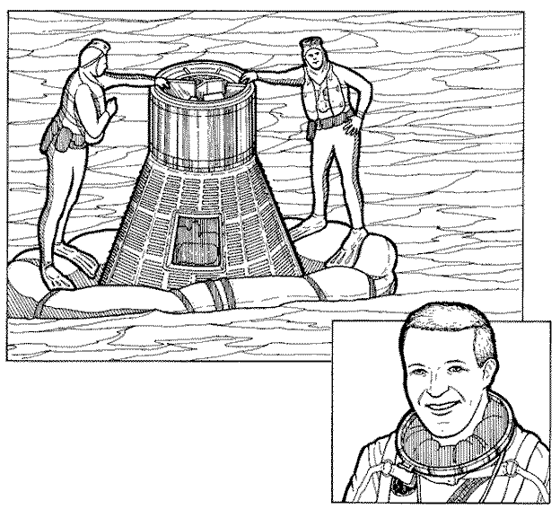 Coloring page: Astronaut (Jobs) #87652 - Free Printable Coloring Pages