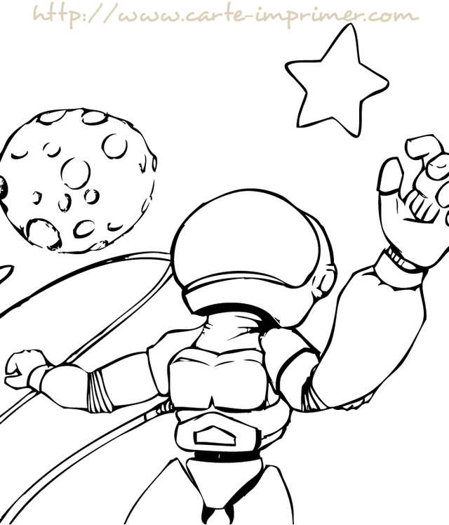 Coloring page: Astronaut (Jobs) #87654 - Free Printable Coloring Pages