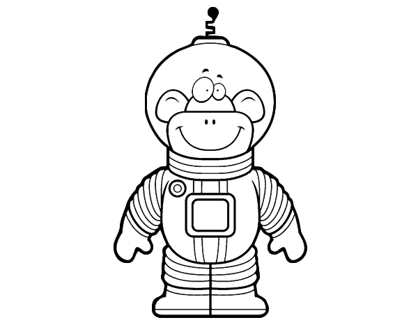 Coloring page: Astronaut (Jobs) #87672 - Free Printable Coloring Pages